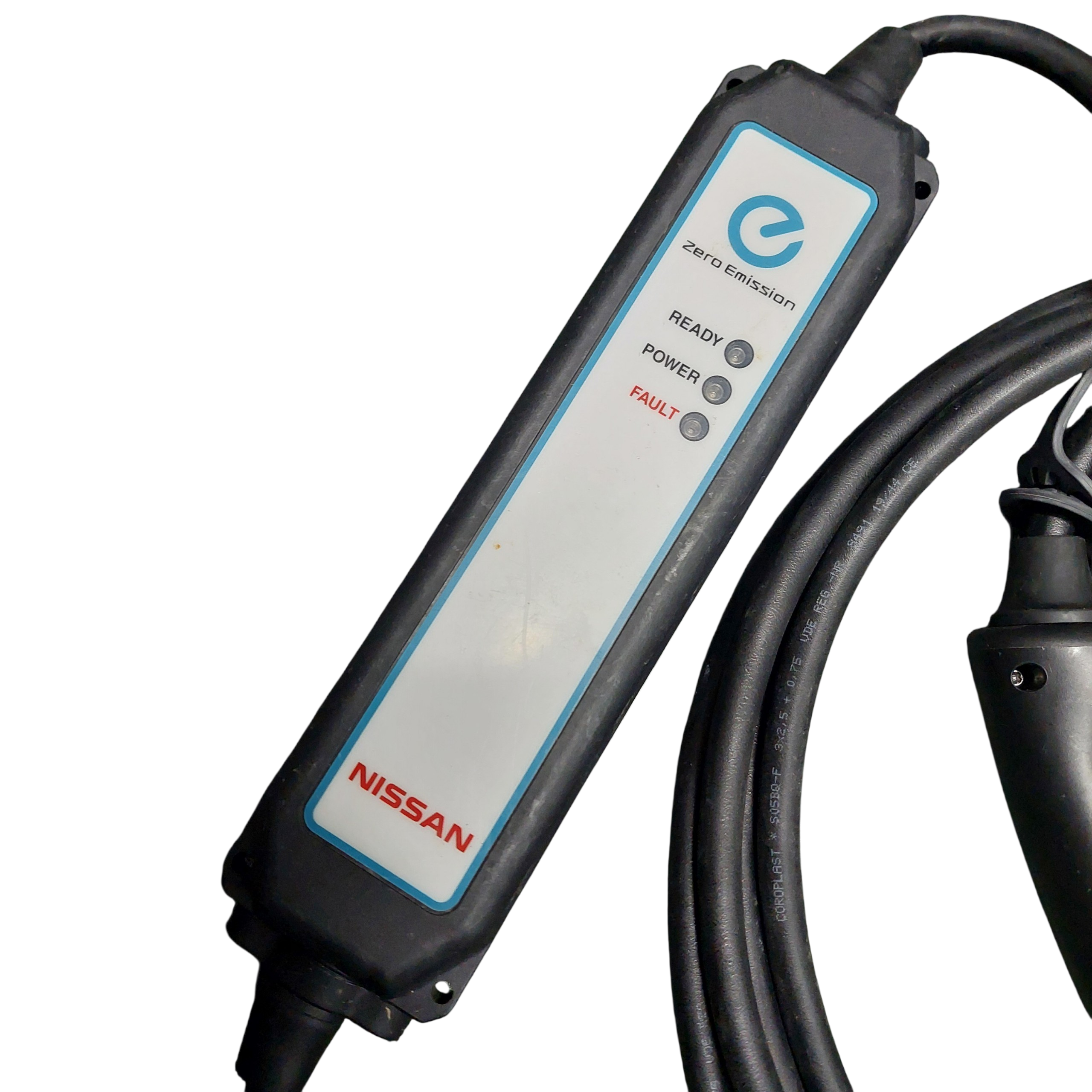 Pre-owned Nissan EV Home Charger Cable Type 2 to 3-Pin 29690 5SJ0A